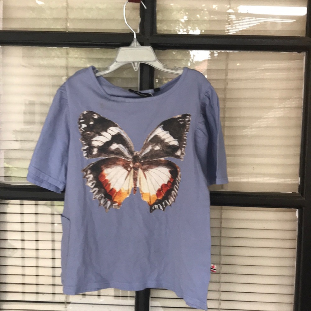 La Miniatura Blue Butterfly T-shirt